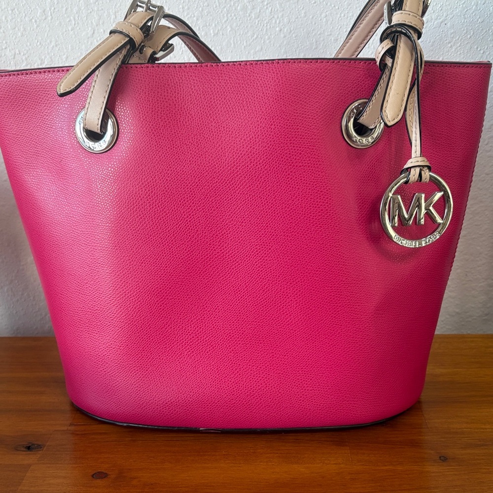 Michael Kors Fuchsia Tote Bag